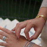 Tennis Bracelet with 4 Oval Stones