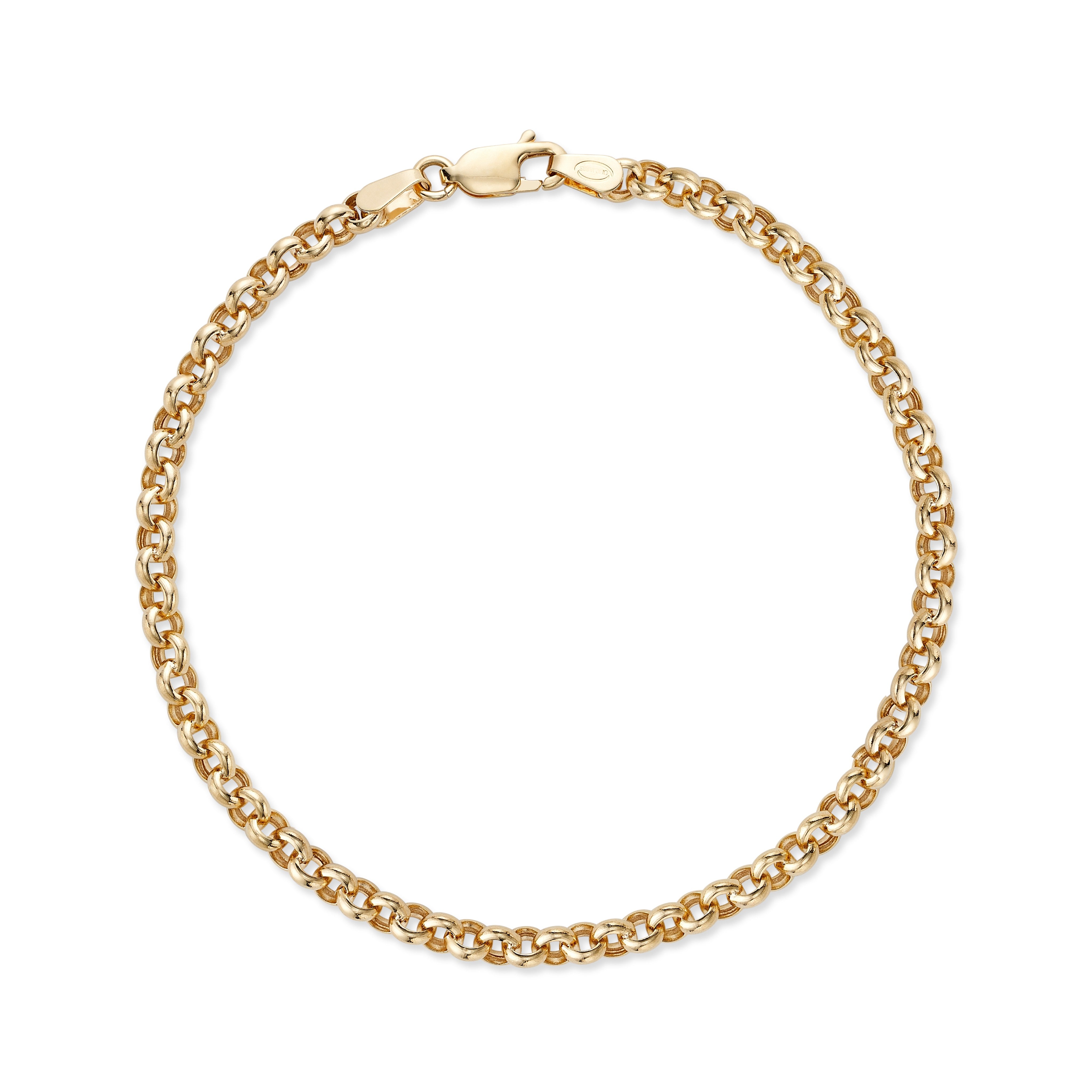 Thick Rolo Chain Bracelet