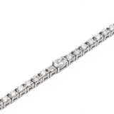 Tennis Bracelet with Center Diamond