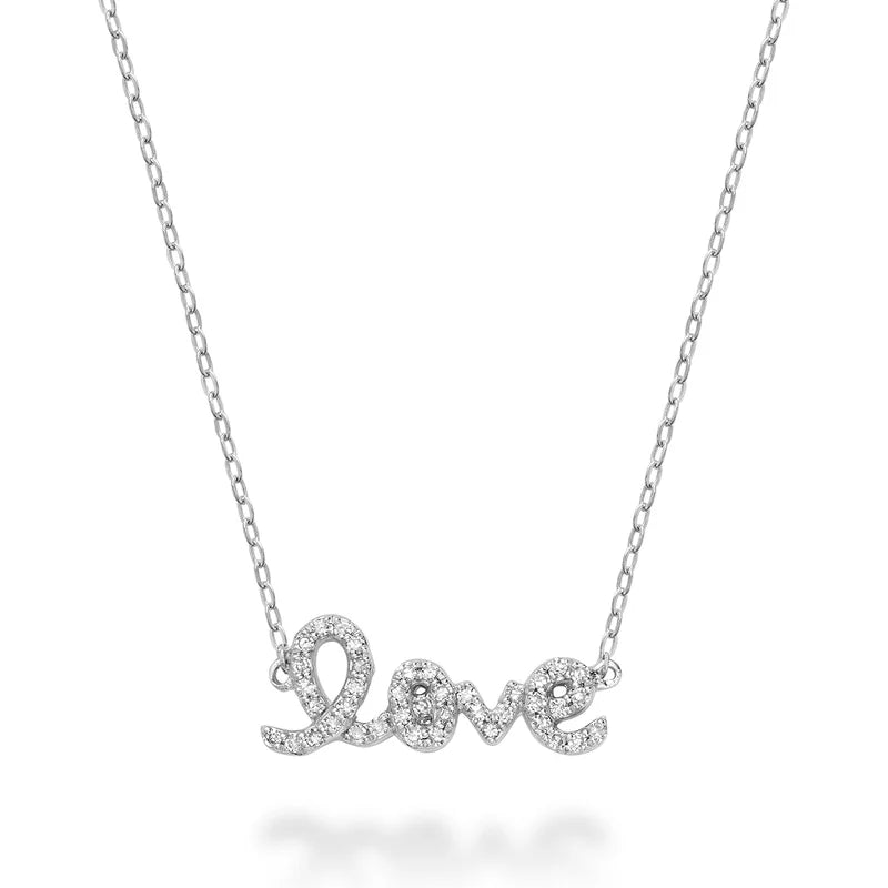 Diamond Love Necklace