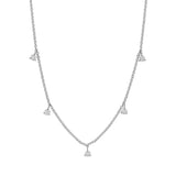 Diamond Station Necklace