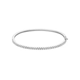 Semi Eternity Diamond Bangle Bracelet